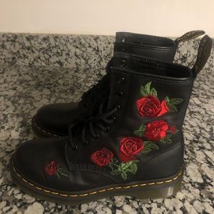 Dr. Marten’s Vonda Floral Lace Boots